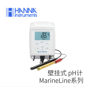 เครื่องวัดค่า pH แบบติดผนัง HANNA HI 981420 รุ่น MarineLine ช่วงค่า pH -2.00 ถึง 16.00 - Product Image 3