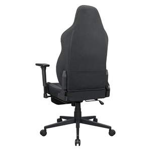 Fauteuil de bureau de direction réglable en lin OEM avec accoudoirs 3D, fauteuil de <span class=keywords><strong>jeu</strong></span> avec coussin lombaire et repose-pieds rétractable - Product Image 4