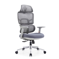 Chaise de bureau ergonomique en tissu de luxe pour PDG, fabricant et grossiste, chaise de bureau pour employés et dirigeants