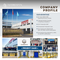 Système de protection flexible Everbesten avec barrière de sécurité et poteau anti-choc pour la protection des sols d'usine