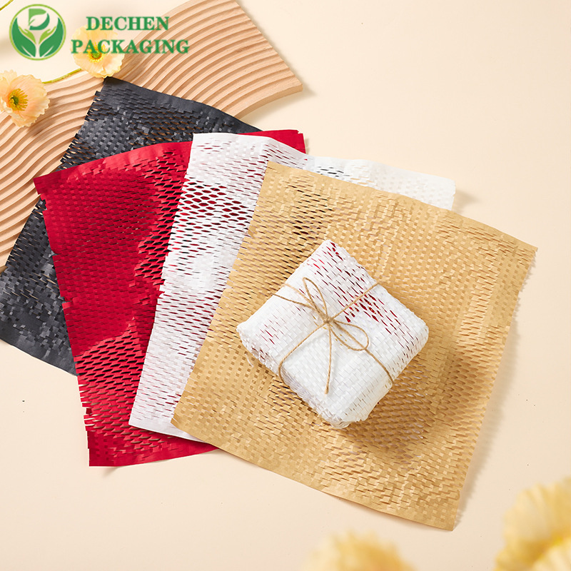 Papel de panal blanco para botellas de embalaje de panal de papel