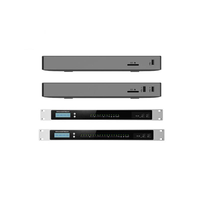 Sistem Telepon VoIP Terpadu Grandstream UCM6302A IP PBX 500 Pengguna SIP 75 Panggilan Bersamaan 2FXS+2FXO 3GE PoE+ USB Kartu SD
