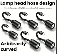 Nouvelle lampe torche LED mini Type-C ultra-lumineuse, design flexible pour la tête, portable, universelle, réglable, pour le cyclisme nocturne, multi-usage