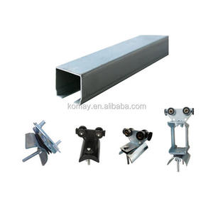 KOMAY acciaio zincato C-Rail sistema festone C-Track Flat Cable Trolley - Product Image 2