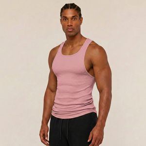 Camiseta sin Mangas para Hombre con Tela Ligera y Transpirable para Gimnasio, Entrenamiento, Fitness, Running y Actividades Deportivas - Product Image 3