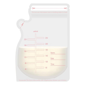 2023 Good Quality Breast Milk Storage Bag Food Grade Materials Breastmilk Reusable Storage Bag