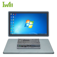 Özelleştirilmiş 21.5 inç IP65 endüstriyel monitör 10th I5 endüstriyel Panel Tablet çok direnç PC dokunmatik LCD ekran ekran stok