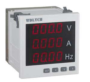 Chất lượng tốt nhất giai đoạn duy nhất kết hợp <span class=keywords><strong>Meter</strong></span> WD-9IUF giai đoạn duy nhất ampere/Điện áp/Hz <span class=keywords><strong>Meter</strong></span> Đồng hồ điện - Product Image 2