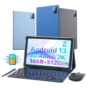 2025 Mới 10.4 Inch Tùy Chỉnh 4G LTE Tab 2000*1200 2K OEM 16GB + 512GB Android 14.0 <span class=keywords><strong>Octa</strong></span> Lõi <span class=keywords><strong>2</strong></span> Trong 1 Chơi Game Tablet PC - Product Image 1