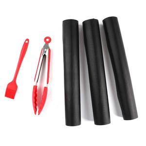 As Seen on TV Heat Resistant Non-Stick <strong>Fire</strong> Retardant PTFE BBQ Grill <strong>Mat</strong> - Product Image 5