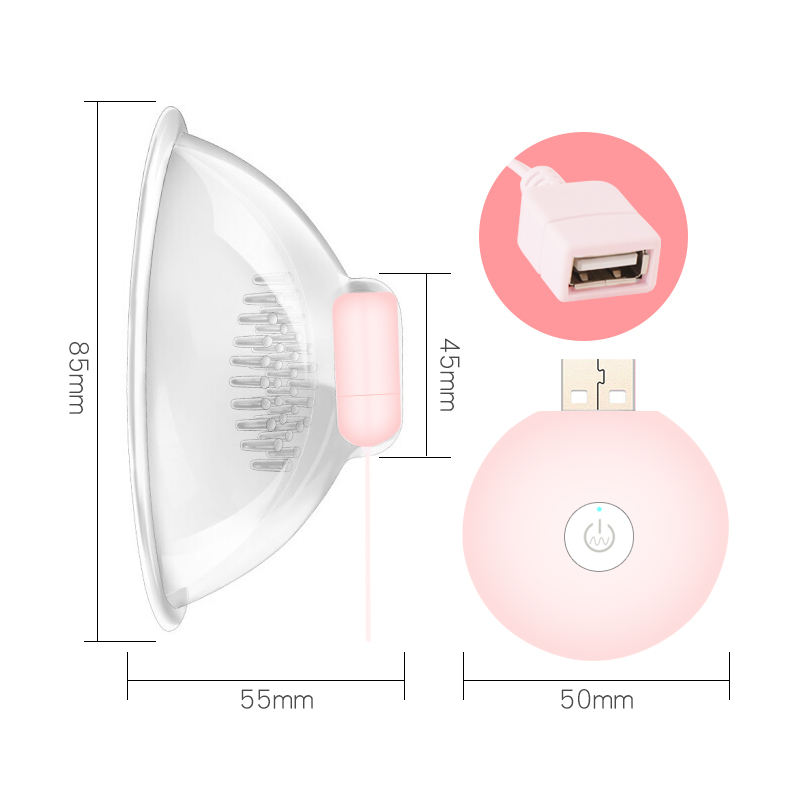 Breast suction-charging remote control