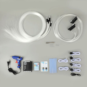 Premium Car Roof Star <span class=keywords><strong>Light</strong></span> APP Control remoto RGBW Glow <span class=keywords><strong>Fiber</strong></span> <span class=keywords><strong>Optic</strong></span> Starlight Headliner Kits para decoración de interiores de automóviles - Product Image 2