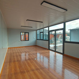 YINGRUI Casa de contenedores prefabricada de acero ligero de lujo personalizada Diseño plegable reciclado para edificio de oficinas Centro comercial Hotel - Product Image 6