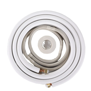Tubo de cobre de 1/4 '3/8' aislado de espuma PE de 10m para sistemas HVAC divididos centrales Tubo de conexión de aire acondicionado - Product Image 4