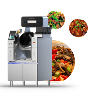 Robot de cuisine automatique pour <span class=keywords><strong>restaurant</strong></span>, cantine scolaire, machine de cuisson intelligente en acier inoxydable, auto-nettoyante, contrôle de la température - Product Image 1