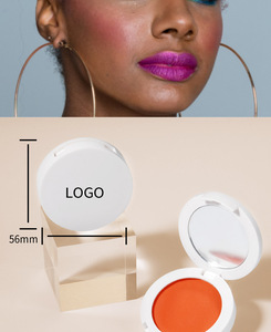 Nuevos productos de rubor Maquillaje facial Single Little Round Pot Blusher Matte Powder <span class=keywords><strong>Blush</strong></span> Blusher Palette - Product Image 5