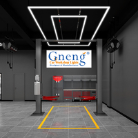 Vente d'usine - Éclairage LED en aluminium - Lumière LED brillante pour garage industriel, atelier automobile