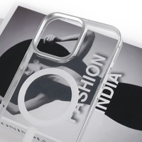 Nouvelle coque antichoc 360° en TPU+PC avec protection anti-traces de doigts et cadre magnétique pour appareil photo, compatible avec iPhone 17 Pro Max