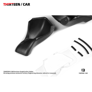 Cucharas de fibra de carbono seco, entrada de aire mate, sistema de decoración Interior, capó de motor de fibra de carbono para BMW M3 M4 G87 G80 G82 - Product Image 4