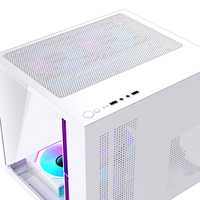 Boîtier PC Gaming Lovingcool Nouveau Design Matx, Boîtier d'Ordinateur Mid-Tower, Fabricant de Boîtiers CPU Gaming