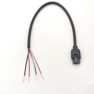 맞춤형 Molex 43645 43645-0400 4핀 MX3.0 소형 5557 사출 오버몰딩 케이블 - Product Image 1