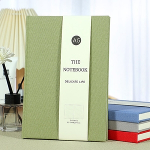 Bán Buôn Chất Lượng Cao Giá Rẻ Thân Thiện Với Môi Vải Lanh Tùy Chỉnh Nhật Ký Tạp Chí Máy Tính Xách Tay Cho Bền Vững Văn Phòng Văn Phòng Phẩm - Product Image 6
