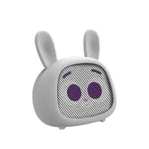 Tronsmart — haut-parleur bt, haut-parleur en forme de lapin de dessin animé, sans fil, dents d'animal, bleu, avec FM /USB /TF