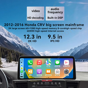 Carplay de 9,5 pulgadas para Honda <span class=keywords><strong>CRV</strong></span> 2012-2016 pantalla grande Mainframe Android 13 navegación GPS reproductor Multimedia unidad principal de Radio de coche - Product Image 5