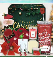 Weihnachtsgeschenkset, Aromatherapie-Kerzen, Party-Dekorations-Ornament Geschenkbox, Individualisiertes Box-Set