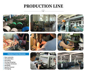 Cordon d'alimentation à deux broches rondes, longueur personnalisable, conforme aux normes européennes, 0,75 mm², en cuivre pur, avec embout nu à deux conducteurs - Product Image 5