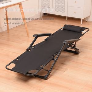 Usine directe Portable chaise de plage déjeuner pause sieste pliant <span class=keywords><strong>inclinable</strong></span> dossier paresseux loisirs chaise de jardin cadre en métal Oxford pour - Product Image 2