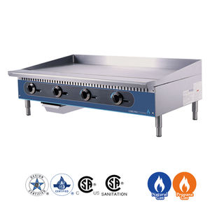 Профессиональный газовый гриль-плита из нержавеющей стали для ресторанов и кейтеринга - Product Image 5