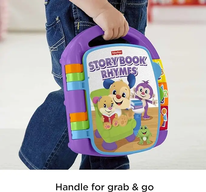 Libro di apprendimento con luci e suoni Baby musicale Storybook Nursery filastrocche