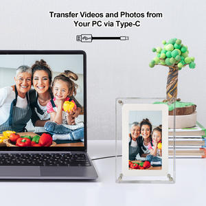 8 Go de stockage 5 pouces Crystal Sexy Video Blue Film <span class=keywords><strong>Hd</strong></span> Sexy Remote Controller Date <span class=keywords><strong>Download</strong></span> In Mp4 Acrylic Digital Photo Frame - Product Image 5