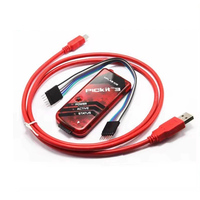PICKIT3 KIT3.5 PIC KIT3 PICKIT 3 Programmeur de puces microcontrôleurs PIC avec programmation hors ligne + Socle adaptateur pour programmeur PIC