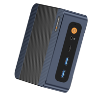 Mini PC de bureau BOSGAME P3 Ryzen 5 7640HS (jusqu'à 5,0 GHz) 32 Go DDR5 1 To SSD PCIe Radeon 760M Triple écran 4K USB 4.0 Double 2,5G