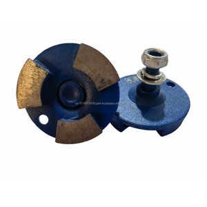 Disco abrasivo de 100mm, 4 pulgadas, 60 #, para suelos epoxi de hormigón terrazo, OEM OBM afilado para rectificadora de suelo de China - Product Image 6