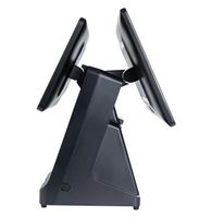 Sistema POS Todo en Uno con Pantalla Táctil Dual de 15.6 Pulgadas, Impresora de Tickets Integrada de 80 mm y Pantalla para Clientes de 11.6 Pulgadas para Hostelería