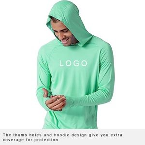 Long Sleeve Sun Protection Fishing Shirt for <b>Men</b>,UPF50+ Fishing T-Shirts With Pocket - Product Image 3