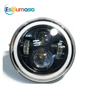 Good Quality 7Inch 30W Round Led Headlight Fits Jeep Lights H4 Led Headlamp Fog/Driving Lights For Jeep Land Rover Defender
