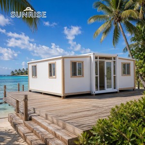 SUNRISE Promotion Exceptionnelle Maisons Préfabriquées de Luxe Entièrement Meublées 2-3 Chambres, Villas Modernes en Conteneurs - Product Image 1