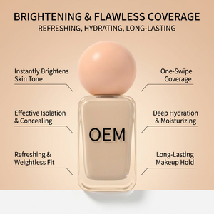 Base <span class=keywords><strong>de</strong></span> Maquillaje Profesional <span class=keywords><strong>de</strong></span> Larga Duración, Mate, <span class=keywords><strong>de</strong></span> Cobertura Total, Resistente al Agua, Control <span class=keywords><strong>de</strong></span> Ojeras, <span class=keywords><strong>Corrector</strong></span> Personalizado, Control <span class=keywords><strong>de</strong></span> Grasa <span class=keywords><strong>de</strong></span> la Piel - Product Image 5