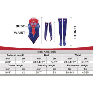 Человек-паук аниме супергерой косплей боди сексуальное женское белье для вечеринки - Product Image 6
