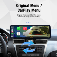 Autoradio multimédia à écran tactile ZWNAV 14,9 pouces pour Mercedes Benz ML 2013-2015, navigation GPS avec Carplay, lecteur DVD de voiture