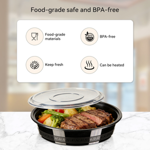 RUIQI propose des contenants alimentaires jetables en PP personnalisables, sans BPA, étanches, avec une surface texturée antidérapante. - Product Image 4