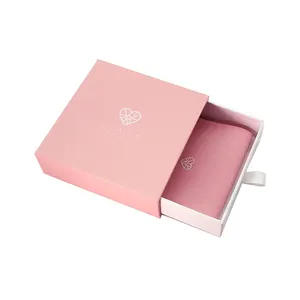 Cajas de Regalo con logotipo personalizado, embalaje de papel, cajón de joyería