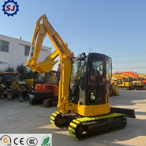 Mini-excavatrice Komatsu PC30MR d'occasion d'origine japonaise, modèles PC20, PC35, PC56, à balayage de queue zéro, compacte, sur chenilles, à vendre - Product Image 1