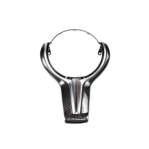 Penutup roda kemudi serat karbon, pengganti t-back untuk BMW <span class=keywords><strong>m</strong></span>-sport seri perak - Product Image 1