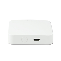 LEDEAST GW03 Zigbee 3.0 y BLE Mesh, Compatible con Alexa y el Asistente de Google, TUYA Smart Home, Mini Hub Multimodo Zigbee