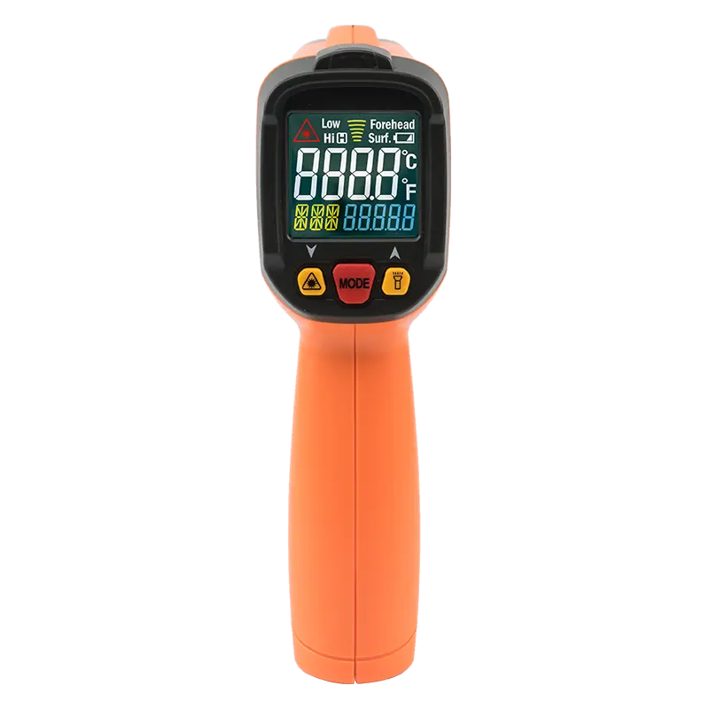 PEAKMETER PM6530Cデジタル赤外線レーザー温度計非接触工業用温度計ガンバックライトカラースクリーン